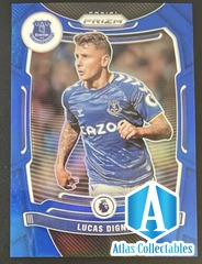 2021-22 Prizm Premier League Soccer Blue Prizm /340 Lucas Digne #93